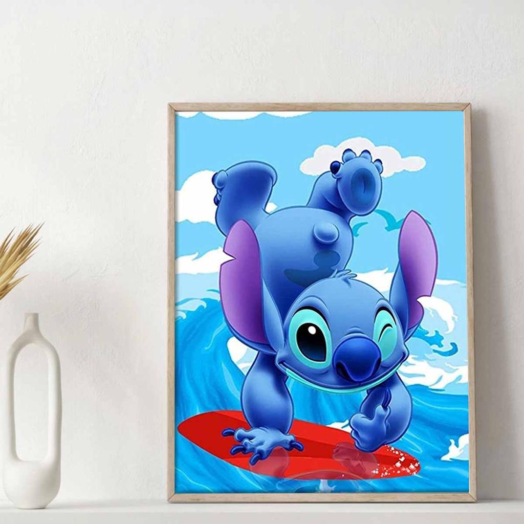 5D Diy Diamond Painting Stitch On The Surf Full Drill Rhinestones Mosaic Embroidery Handmade Products Home Decor Gift