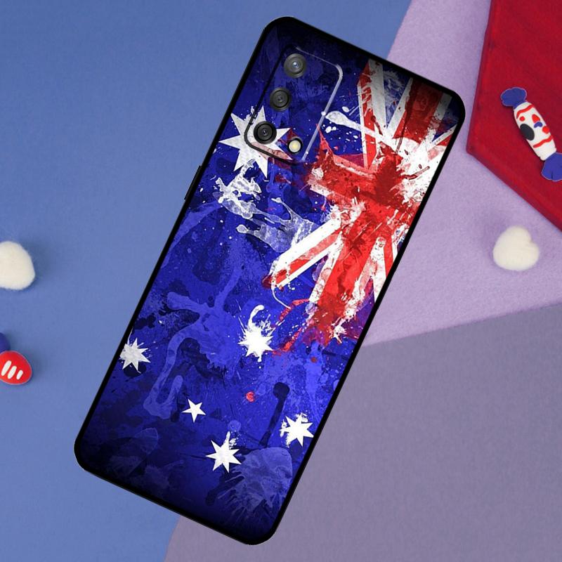 Australien Flagge Hülle Für Oppo A78 A18 A38 A74 A94 A54 A58 A98 A80 A60 A40 A96 A76 A16 A15 A17 A57 A5 A6 Pro