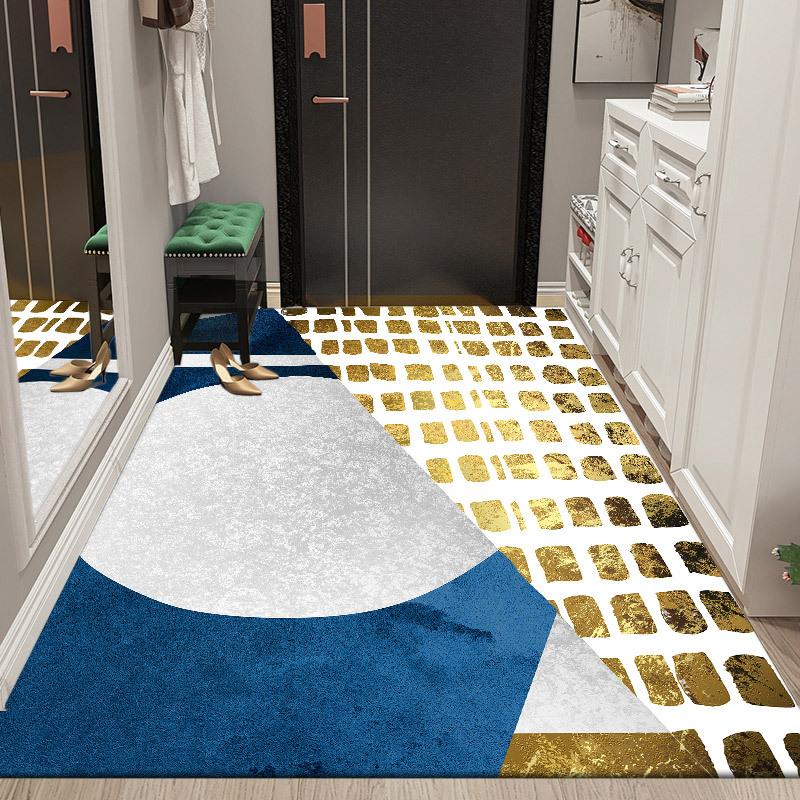 Wycieraczka wejściowa Dywan odporny na brud Sypialnia Łatwy w utrzymaniu Salon Prosta wycieraczka podłogowa