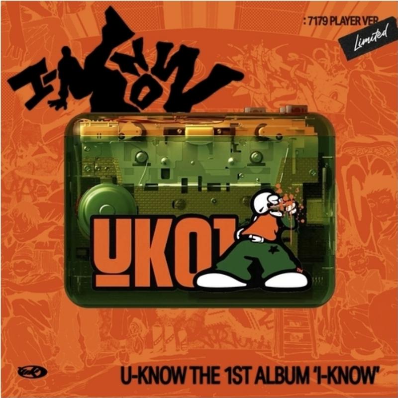 U-KNOW Yunho I-KNOW 1st Album – 7179 PLAYER Version Limited, Official K-POP Album, SM Entertainment