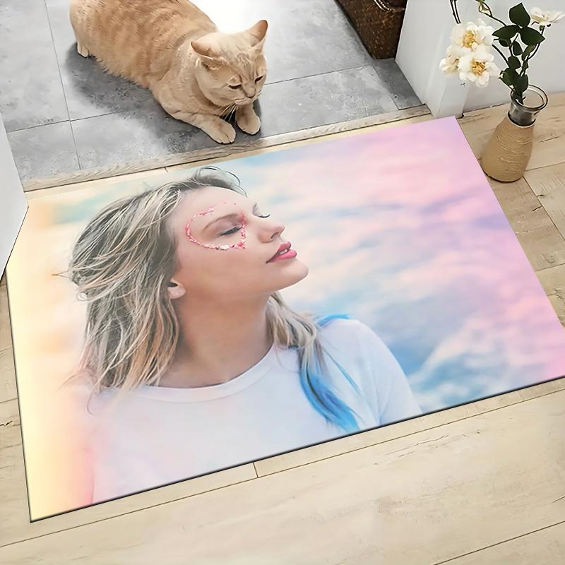 Pastel Dreamscape Carpet Rug Soft Washable Antislip Home Living Room Sofa Mats Personalized Christmas Rug