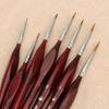 7Pcs Paint Brush Set Professional Sable Hair Art Nail Painting Drawing Brushes Art Painting Brush Pen.