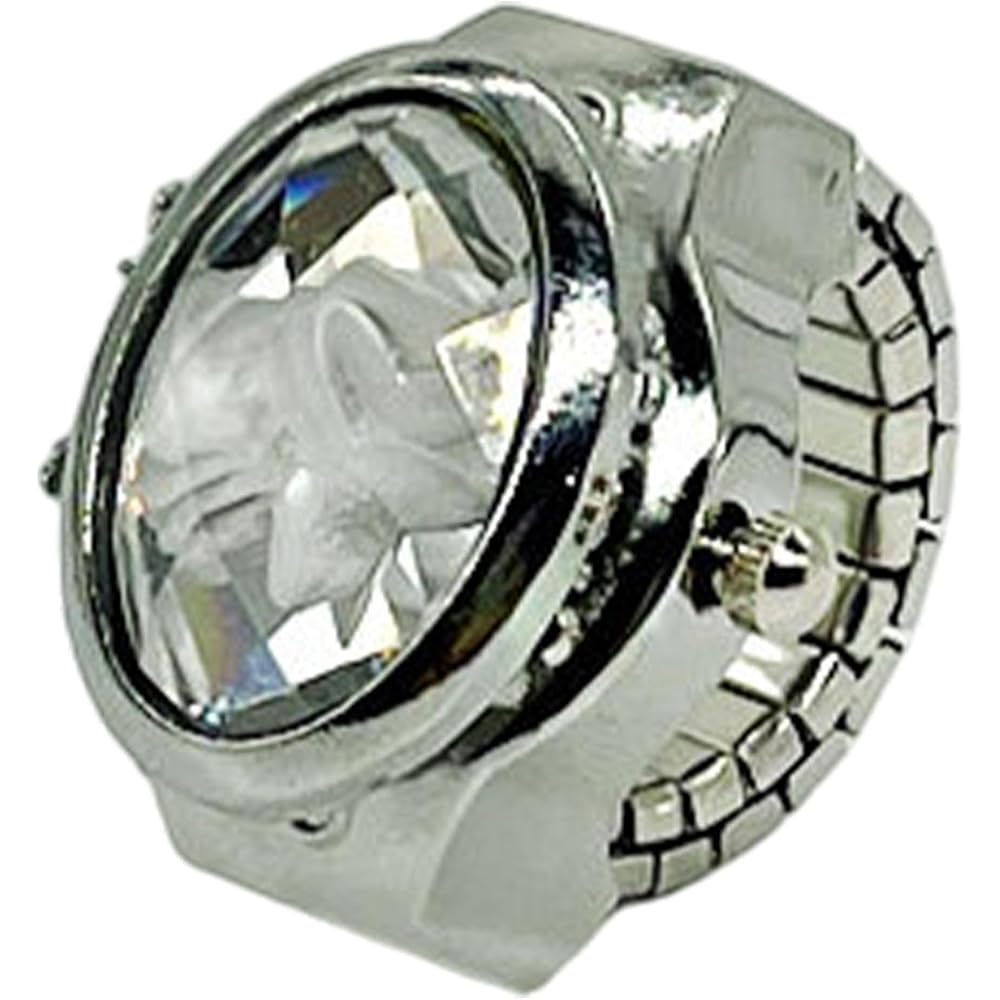 Creative Movement Adjustable Ring Watch for Women and Men, Stacking Design, Unique Style