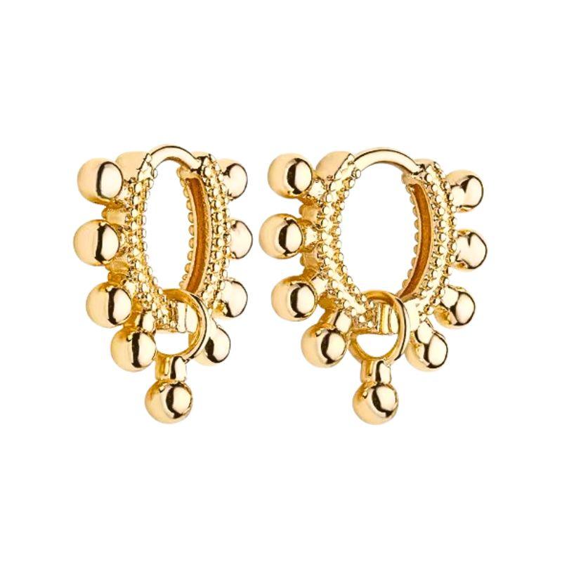 925 Silver Ear Needle Vintage Sun Hoop Earrings for Women Punk Hip Hop Sun Flower Big Earrings Fashion Jewelry Gifts