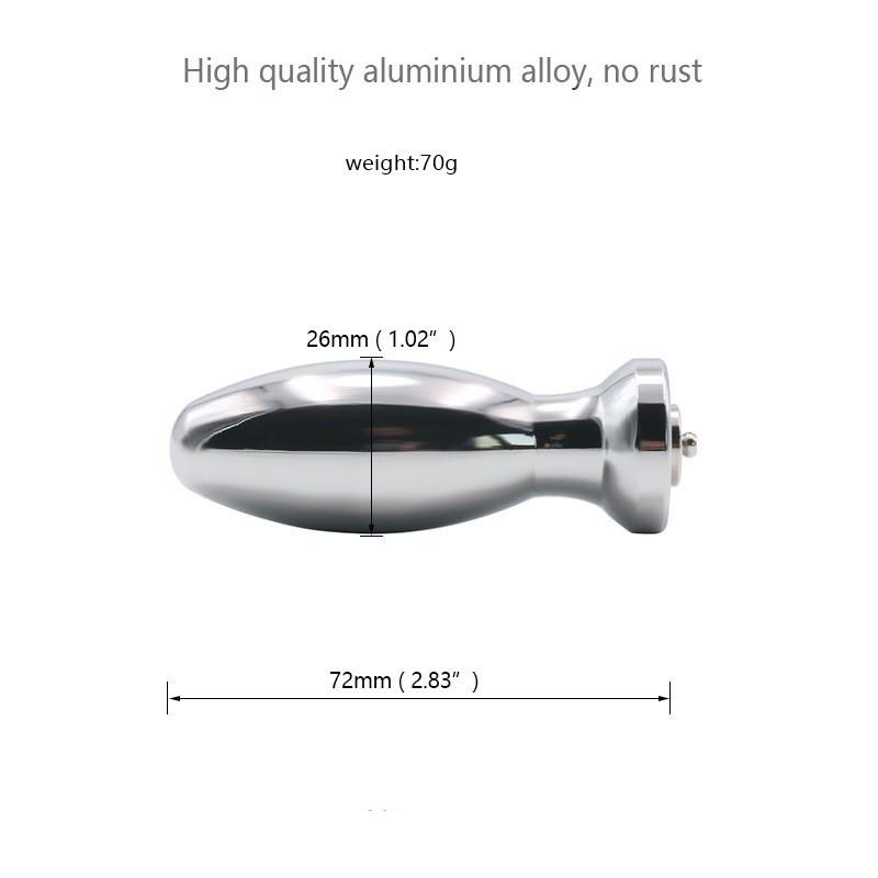 Bdsm Electric Shock Anal Plug Penis Plug Electrosex Rings E-stim Anus Stimulator Chastity Cage Masturbation Sex Tools For Men