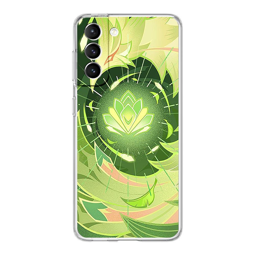 Game Genshin Impact Tighnari Clear Phone Case For Samsung Galaxy S23 S22 5G S20 Ultra S21 FE 5G S10E S9 S8 S10 Plus Soft Cover