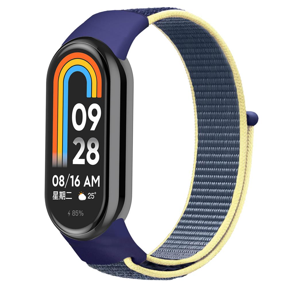 Nylon Loop For Xiaomi Mi Band 10/9/8 Bracelet NFC Breathable Bracelet Wristband Correa Sport Watchband for Mi band 8/9/10 Strap