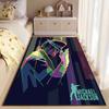 Colorful Michael Jackson Artwork suitable as a non-slip mat for the living room or bedroom sofa