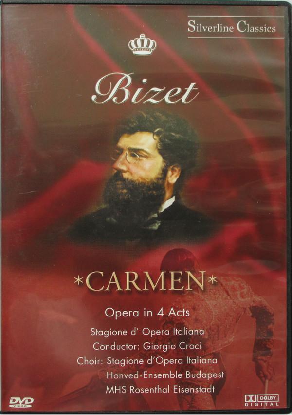 DVD STAGIONE DOPERA ITALIANA HONVEDE  Bizet  Carmen Opera In 4 Acts 80018 CASCADE GMBH 2003 Germany Music Video Used