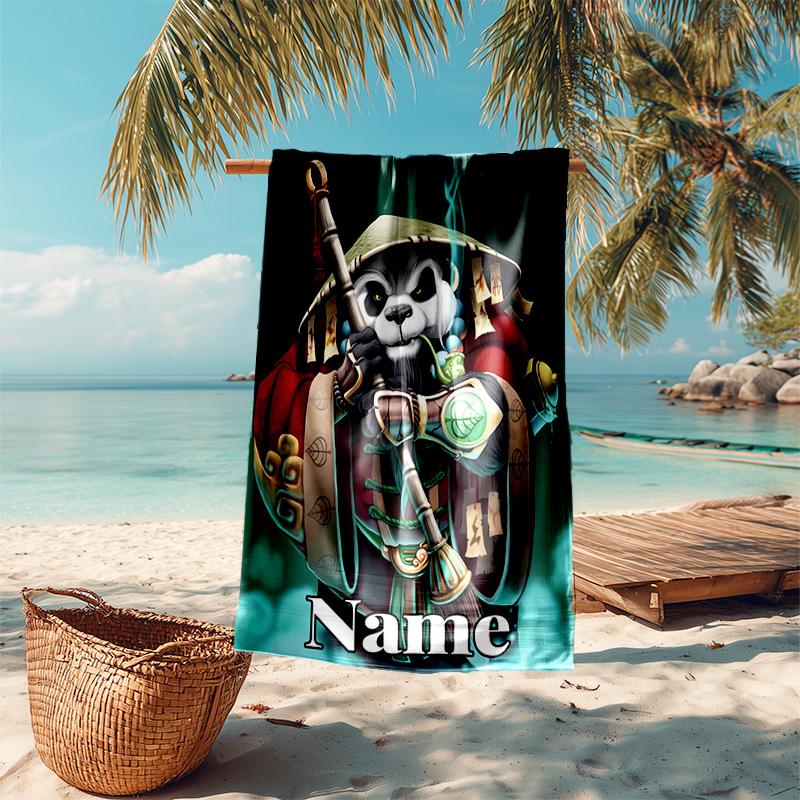Personalized Customized Proof Beach Towel with World of Warcraft Pattern - Soft, Absorbent,quick-drying,perfect Swimming,camping&bathing