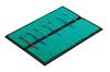 Daiichi Seiko Angelzubehör Roll Anywhere Horn Set aus 300 mm x 400 mm Matte, 2, 04230, Schwarz,