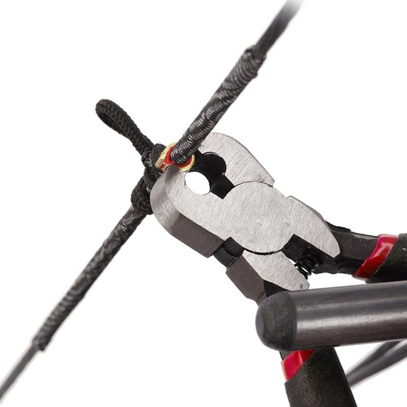 High Quality Rubber Grip Archerys Tool Installation Pliers Adjustment Fixing Tool for Bowstring Adjustments in Hunting
