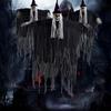 Halloween Decoration Props Hooded Skeleton Hanging Ghost Haunted House Secret Room Party Trick Door Hanging Ghosts
