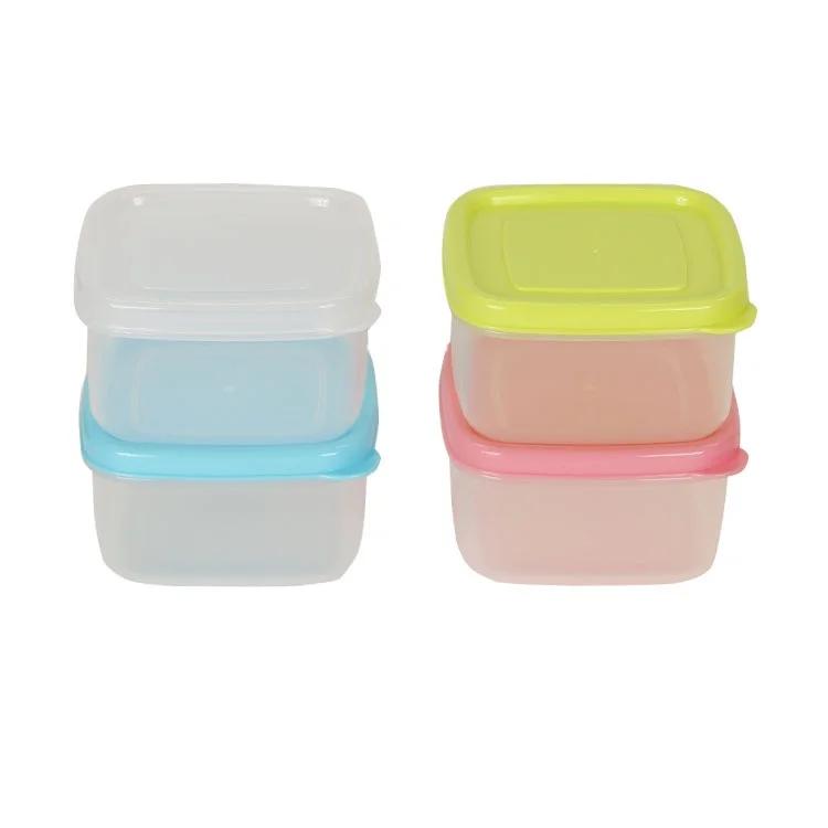 1 Pz 250ML Plastica Contenitore per Alimenti Fresco Organizzatore Scatola Colore Casuale