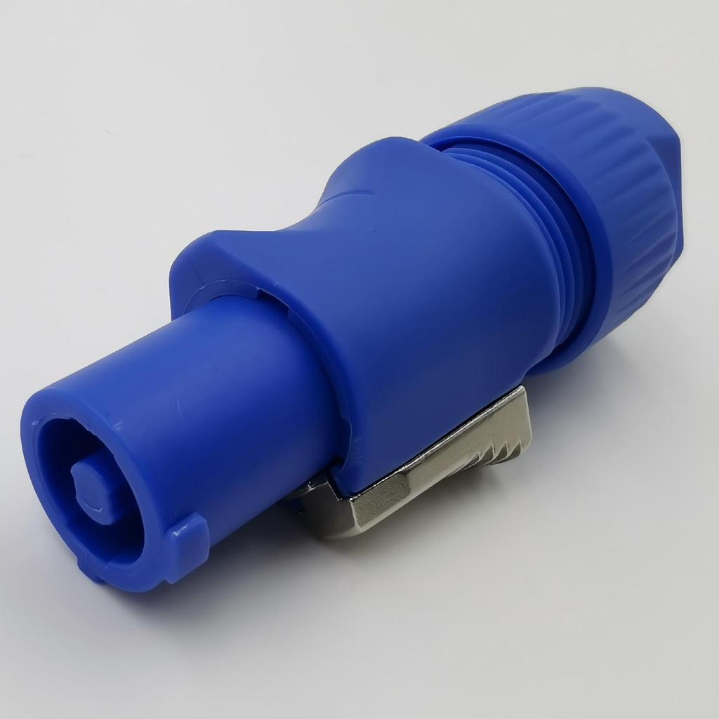 3P Stage Lighting Beam Light with Aviation Plug, LED Display, and XLR Waterproof Male/Female Socket.