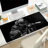 Cyberpunk Soldier Portrait Large Gaming Mouse Pad Nonslip Rubber Base Waterproof Desk Mat For Office Pc Laptop