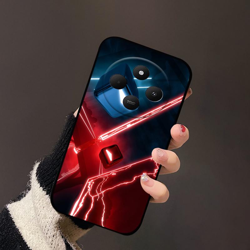 Für Redmi 14C 4G Weiche Hülle 14R Stilvolle Cartoon-Bemalte TPU-Silikon-Handyhülle Für Xiaomi Poco C75 4G 5G Stoßfeste Coque Hüllen