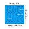 Silicone Gummy Worm Mold Non-Stick Design for Easy Release DIY Chocolate Candy Maker Ice Grid Tray for Baking Pudding Biscuits