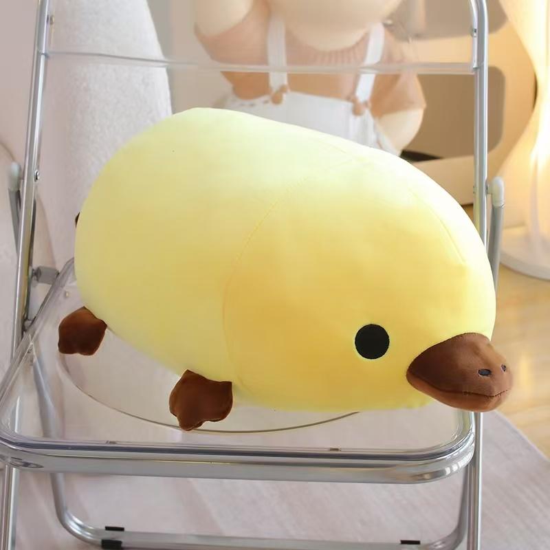 Süßes liegendes Schnabeltier Plüschtier 45/55cm Weiches Stofftier Anime Puppe Ideales Geschenk für Weihnachten und Thanksgiving