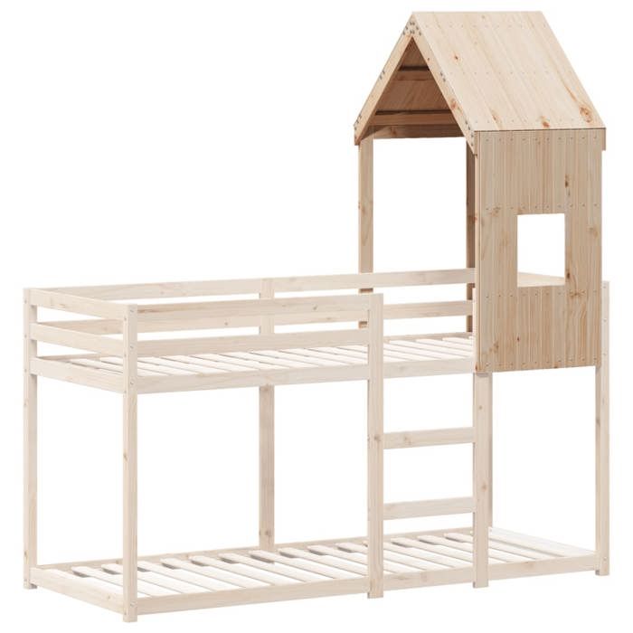 VidaXL Toit de lit pour enfants 60x89x134,5 cm bois de pin massif, toit de lit, baldaquin de lit pour enfant, toit pour lit 846885