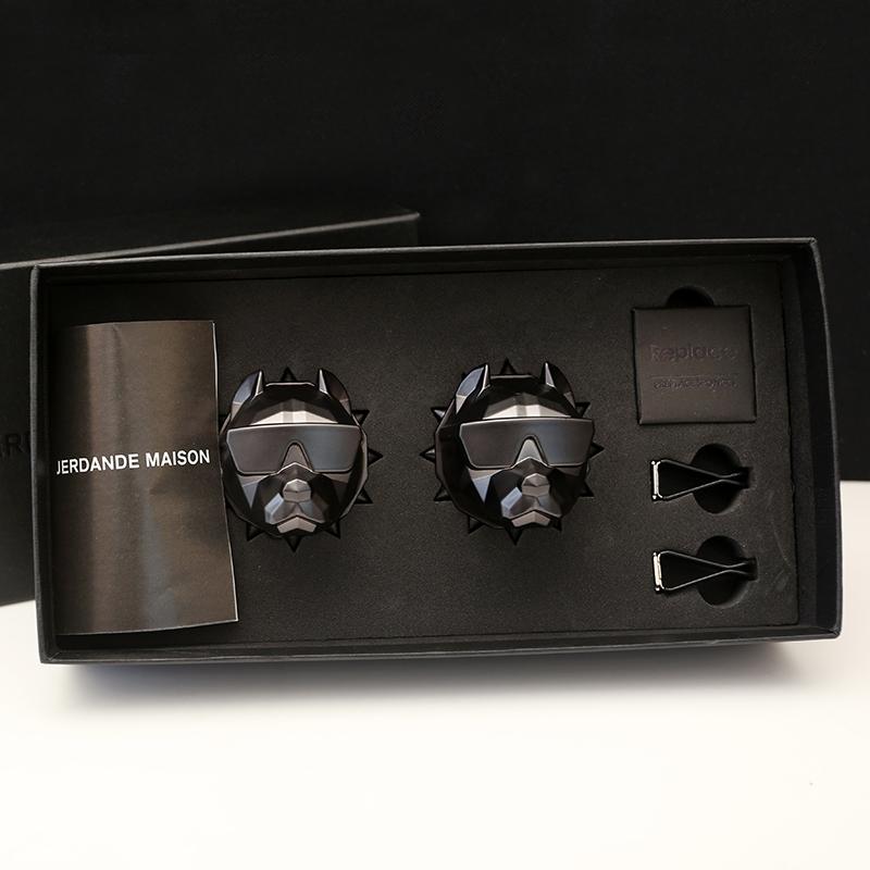 

2 шт. коробка крутой новый автомобильный аромат бульдог автомобильный освежитель воздуха вентиляционный зажим парфюм аромат аксессуары для салона автомобиля чистый автомобиль