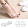 Bunion Relief Spacer 1 Pair Toe Separator for Overlapping Toes, Soft SEBS Corrector, Sensitive Skin Foot Care Double Ring Hallux Valgus, Day