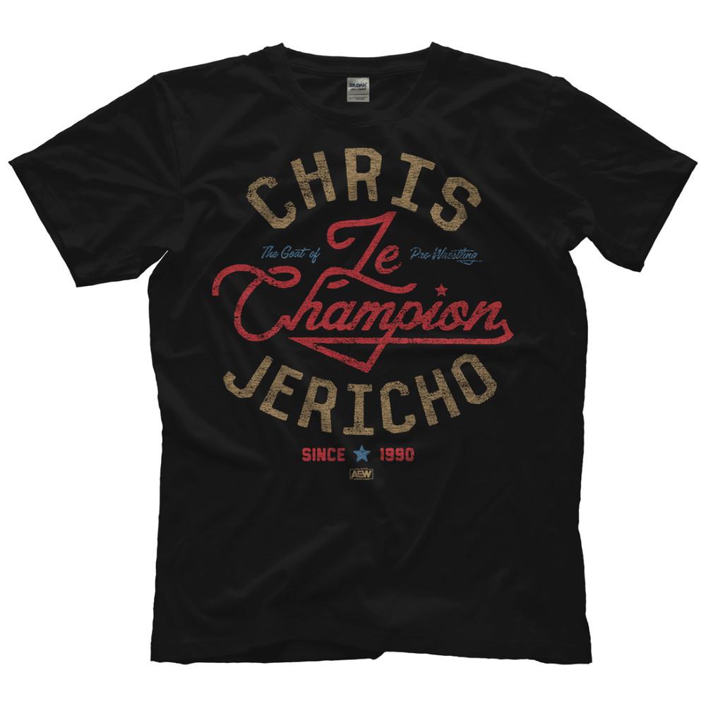 Chris Jericho  Le Champion Forever AEW Official TShirt Unisex T-Shirt S