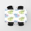 Cute Cartoon Print Tablecloth Kids Dining Room Decor Plaid Home Textiles Square Non-slip Waterproof Kitchen Towel (Multicolor)
