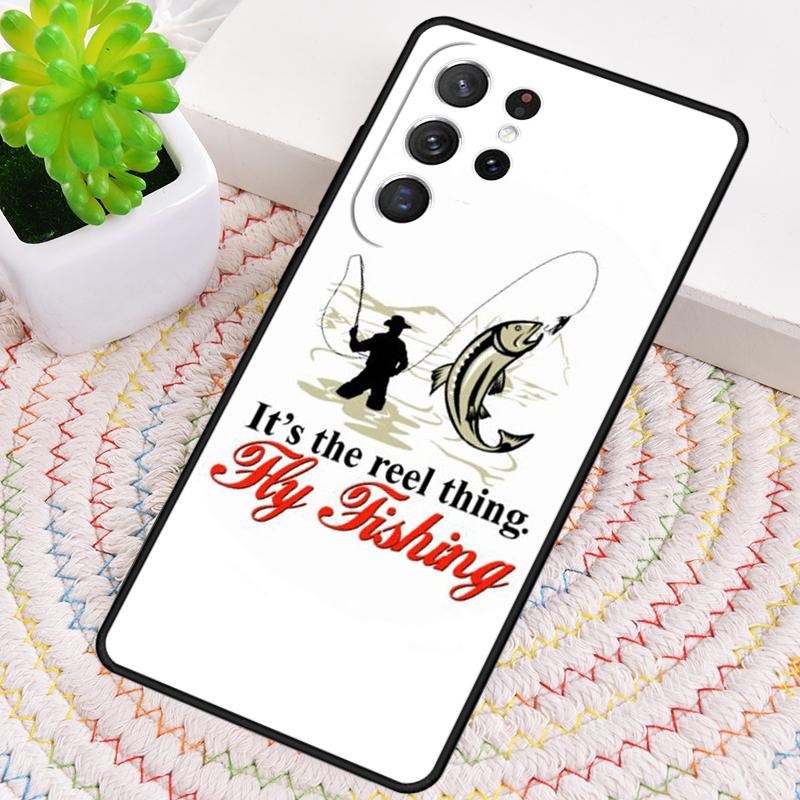 Fishing Box Carp Fishing Phone Case for Samsung Galaxy note 10 pro S26 Ultra S23 S24 FE S25 S21 S22 PLUS shockproof Cove