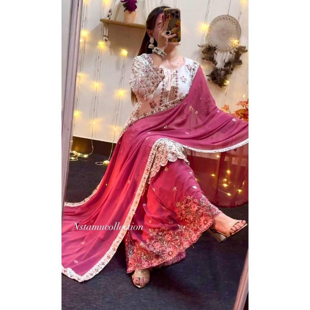 Kurti Plazzo 3 Pcs Pair