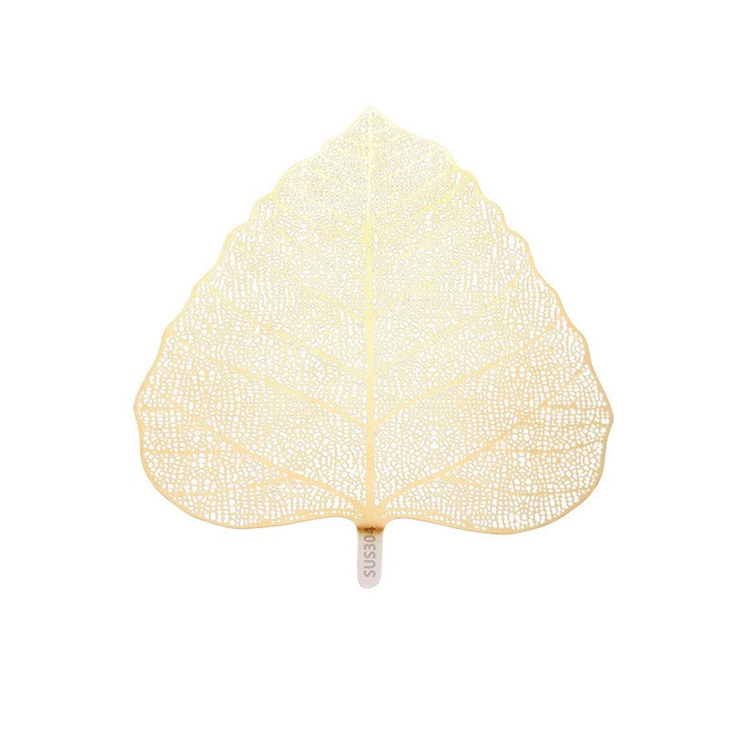 304 Stainless Steels Teas Infuser Bodhi Leaf Shape Fine Mesh Strainer Filter Tool for Teas Lover and Office Professional