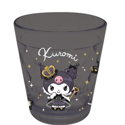K Company Sanrio Charaktere Glitzer Klarer Becher Kuromi CCL6-KU H9,1 x B8,3 x T8,3cm
