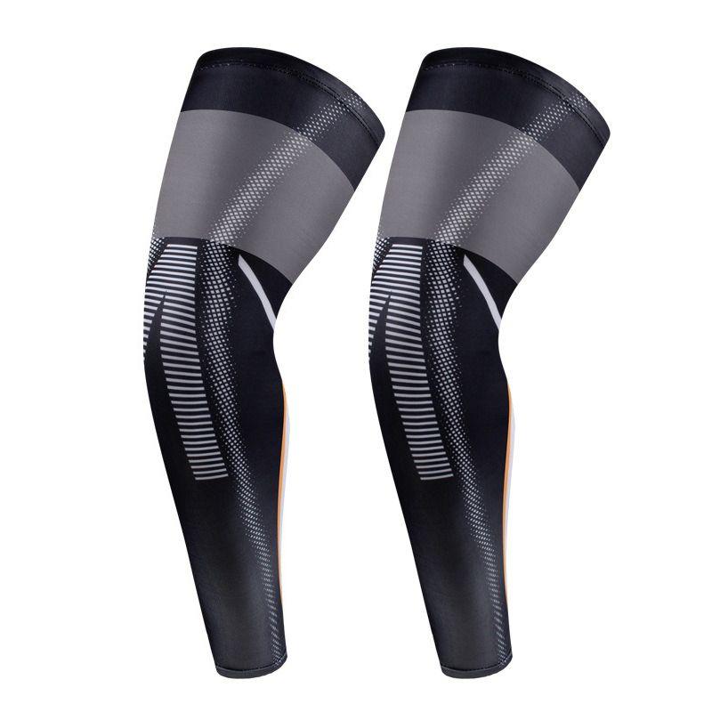 

Фитнес на открытом воздухе Расширенные наколенники Велоспорт Бег Эластичные наколенники M