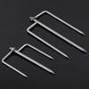 Stainless Steel Windproof Fishing Umbrella Ground Stake and Landing Net Pole