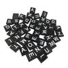 100Pieces Alphabet Letter Block Wood Puzzle Game for Kids and Adult Enhancing Cognitive Skill and Fun Learning Props