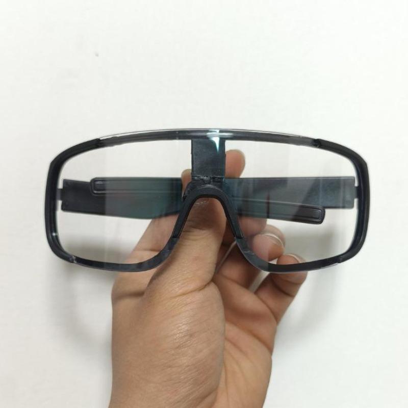 Men Oversized Fashion Outdoor Sports Sunglasses Durable AC Lens, PC Frame, Graduated Lens, Unisex, Sports Eyeglasses