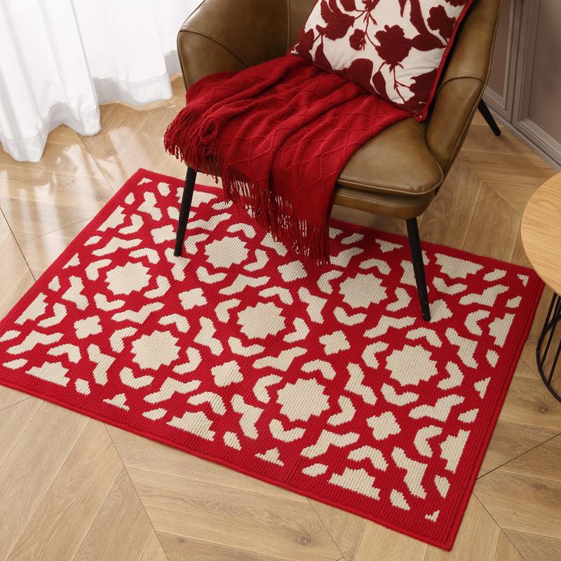 New Chinese High-end Entry Mat Entry Door Mat Living Room Entryway Bed Rug Doorway Foot Mat Resistant To Dirty Household