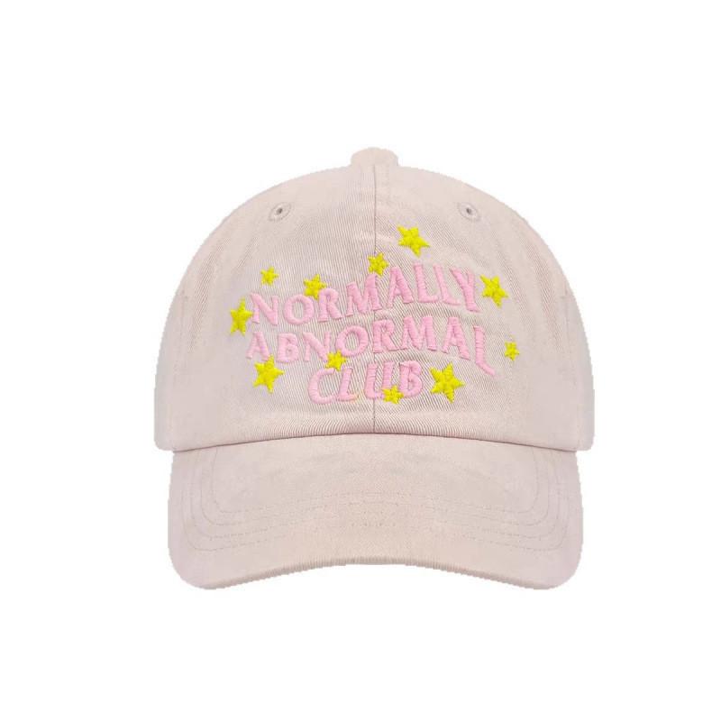 Korean Style Letter Embroidery Baseball Cap For Women With Wide Brim And Adjustable Fit