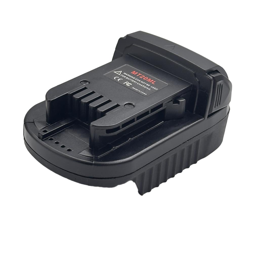 MT11ML Battery Adapter for Makita 18V Battery Convert To Milwaukee M18 18V Tools, Battery Converter