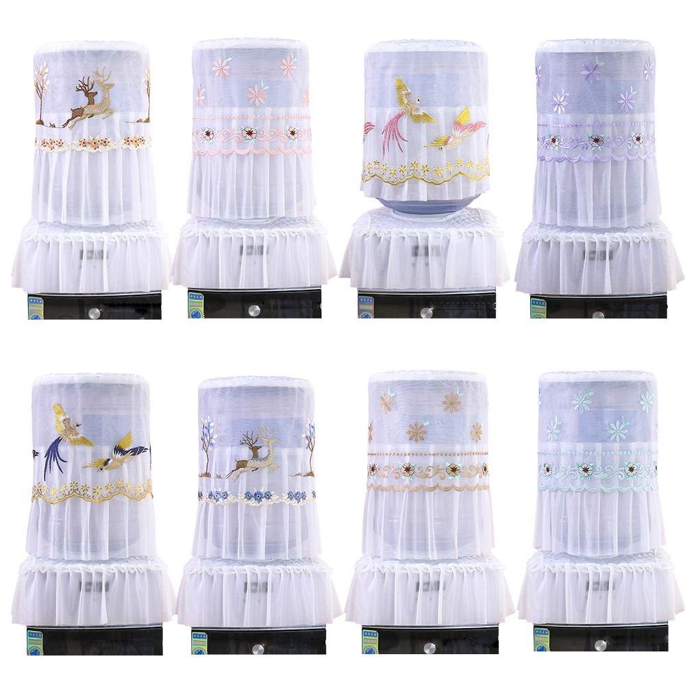 New Lace Water Dispenser Cover Upper Opening Reusable Water Bucket Sleeve Household Dustproof Barrel Dust Cover