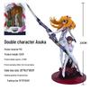 EVA Asuka & Maki Namie Dual Movie Scene Model Ornament Figure