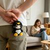 Plush Stuffed Animal Toy Soft Penguin Doll Huggable Figure for Kids and Adults Cuddly Plushie Collectible for Home Office Decor