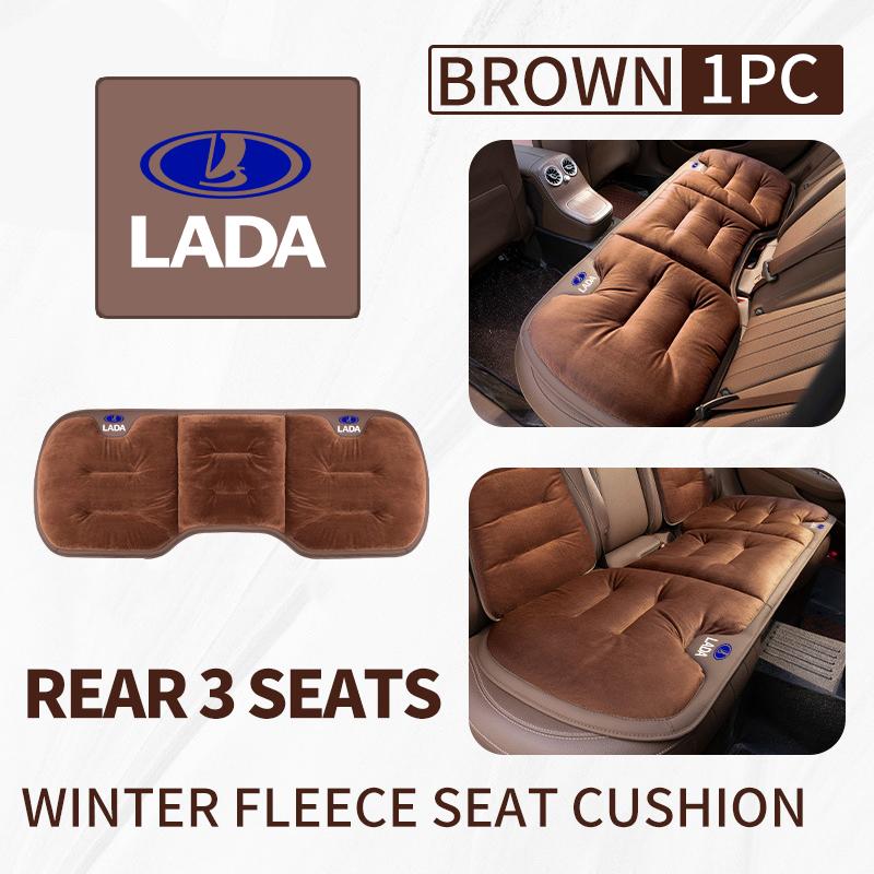 Car Velvet Cushion Anti Slip Pad Backrest Seat Cover Auto Interior Accessories For Lada Xray Granta Priora Sedan Sport Kalina SS15