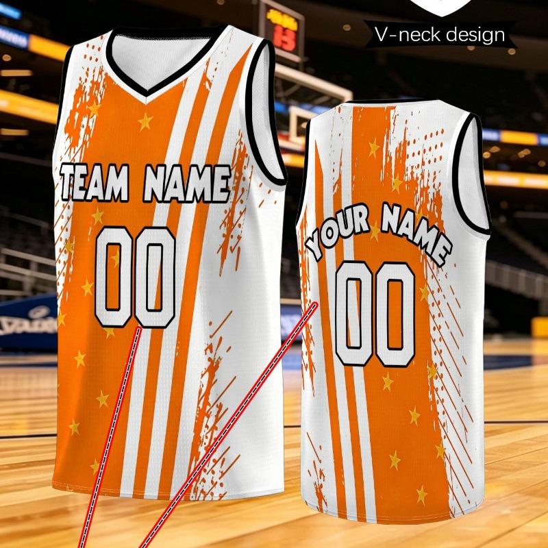 Basketball team V-neck vest