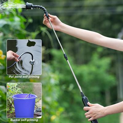 5L Zemědělský elektrický postřikovač 2 režimy Rostlinný Mister postřikovač 1800mAh/2400mAh Zavlažovací postřikovač pro zahradní trávníky