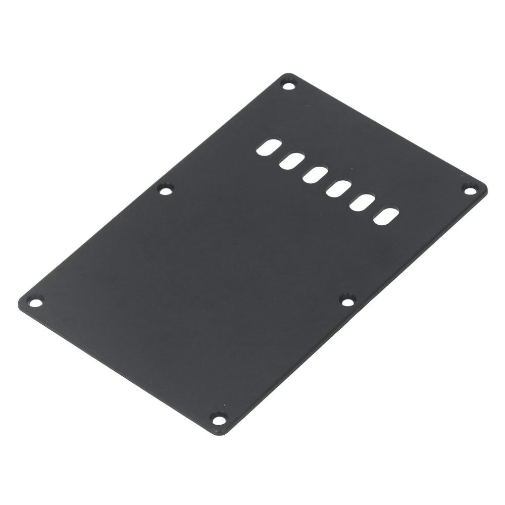 Black Color Guitar Back Plate Plastic Material Guitar Accessories Kit For Electric Guitar