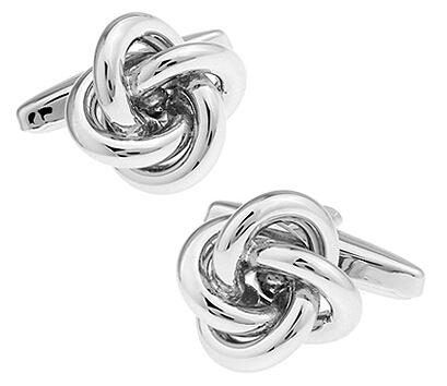 Black Cufflinks For Men Fashion Knot Design Top Quality Copper Sale Cufflinks Whoelsaleretail