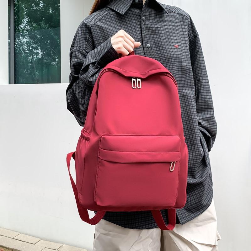 Casual Large-capacity Backpack, Fashionable Girls, Simple College Student Schoolbag, Travel Backpack
