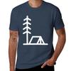 Forest Camping Minimalist Tshirt Urban Casual Loose Fit Tee