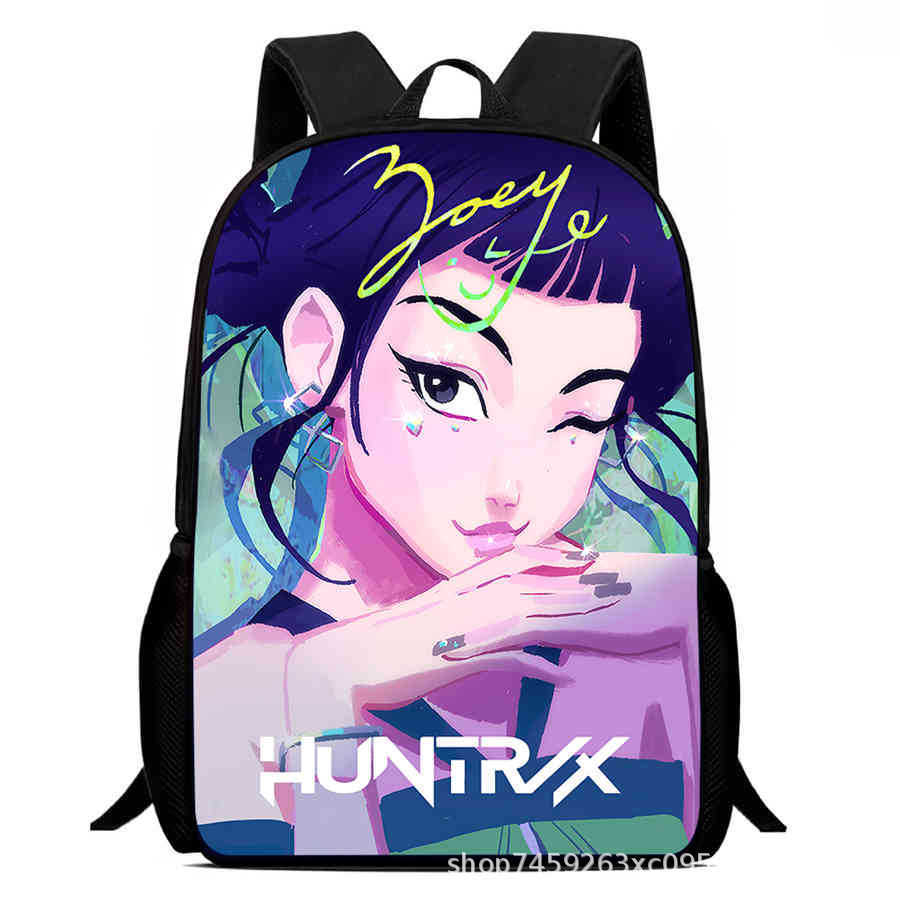 Kpop Witch Hunter Group Schoolbag High Definition Printing Casual Light Backpack Primary School